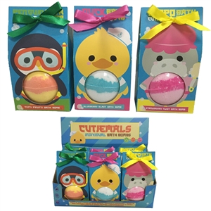 Cutiemals Bath Bomb 3 Assorted