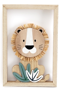 Lion Cutout Plaque 30cm