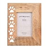 DUE JUNE Best Of Breed Paw Print Wood  Photo Frame 4x6