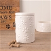 Best Of Breed Paw Print Treat Jar 15.5cm