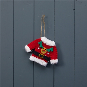 Hanging Christmas Jumper 15cm