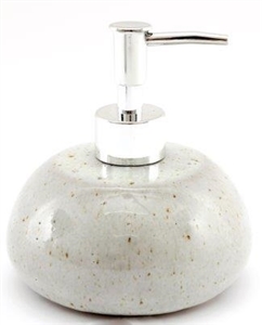Grey Stone Soap Dispenser 12cm