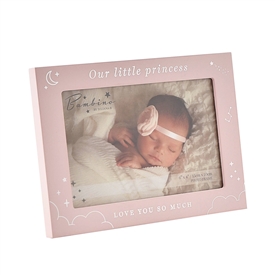 Bambino Wooden Frame - Little Pricess 6x4