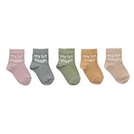 Bambino Milestone  Sock Set 0-3m