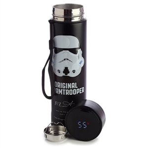 Storm Trooper Thermal Hot And Cold Bottle With Digital Theormetre