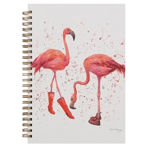 Felicity & Flora Flamingos Notebook A5
