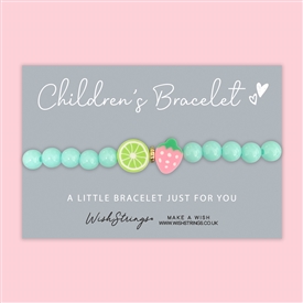 Childrens Beaded Bracelet - Fruit