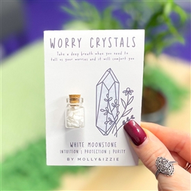 Worry Crystals - White Moonstone
