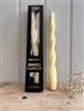 Pk 2 Ivory Shiny Candles