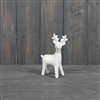 Ceramic Standing Reindeer  15cm