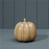 Medium Ceramic Pumpkin - Caramel 13cm