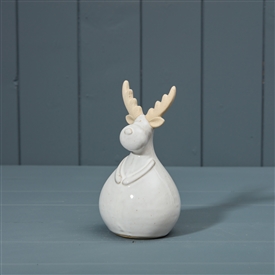 Large Ceramic Reindeer 16.5cm