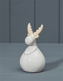 Small Ceramic Reindeer 12.5cm