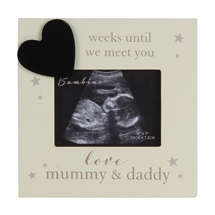 Countdown Scan Frame - Mummy & Daddy