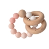 Bambino Ombre Teething Toy - Pink 13cm