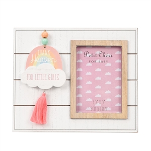 Thank Heavens For Little Girls Photo Frame