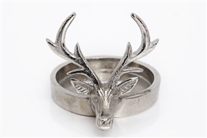 Stag Head Candle Holder 14cm