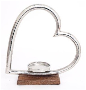 Heart Tealight Holder 29cm