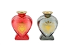 2asst Sacred Heart Glass Candle Holder 12.5cm