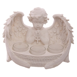 Cherub 3 Tea Light Holder