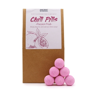 Chill Pills Gift Pack (Bath Bombs) - Passion Fruit
