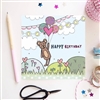 Flossy Teacake Greeting Card - Teddy Bear