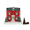 Christmas House Incense Cone Burner 10cm