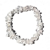 Stone Chip Bracelet - Clear Quartz