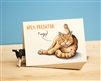 Cartoon Greeting Card - Apex Predator