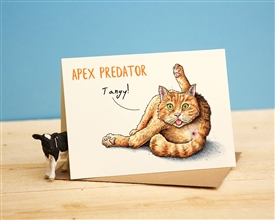 Cartoon Greeting Card - Apex Predator