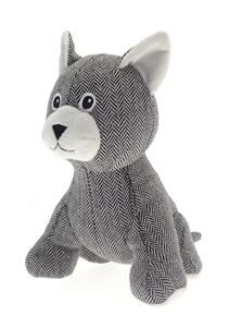 Grey Cat Doorstop