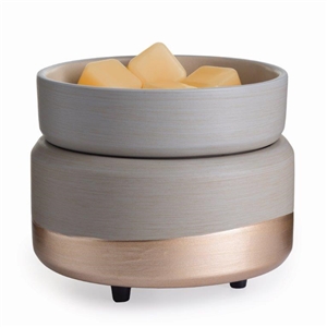 Ceramic Grey & Rosegold Electric Wax Melter