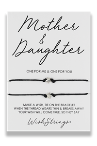 Wishstrings Mother And Daughter Double Bracelet