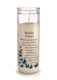 Memorial Candle - Friend  18cm