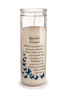 Memorial Candle - Friend