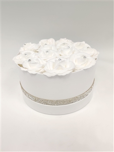 White round Flower Box