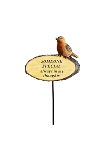 Remembrance Robin Stake - Some Special 10cm