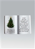 Flickering Xmas Tree Remembrance Book - Dad