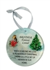 Remembrance Hanging Robin Disc - Brother