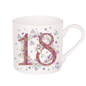 Doodleicious 18Th Mug