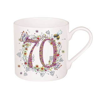 Doodleicious 70Th Mug