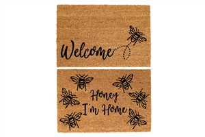 Bee Door Mats 2 Assorted 60cm