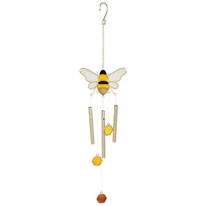 Bee And Honeycomb Windchime 75cm