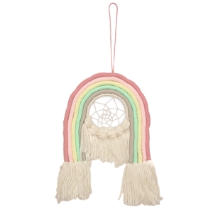 Cotton Rainbow Dreamcatcher