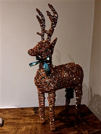 LED Rattan Reindeer (Indoor & Outdoor) - Large 71cm