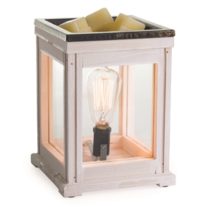 White Lantern Style Electric Wax Melter / Aroma Lamp (DISCONTINUED ONCE SOLD OUT)