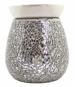 Electric Wax Melter -  Silver Mosaic