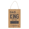 King Of The Kitchen Sign 30cm