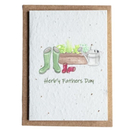 Plantable Wildflower Seed Card - Fathers Day