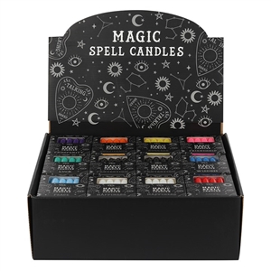 10asst Box Of 12 Spell Candles SOLD IN 48's